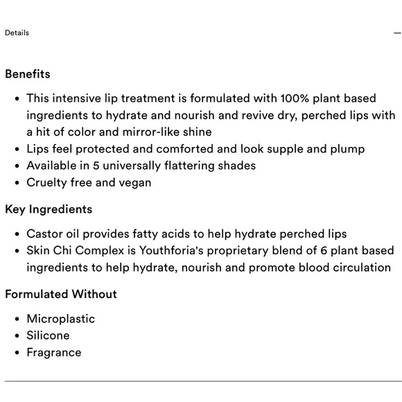 Youthforia DEWY GLOSS Hydrating and Nourishing Lip Gloss Coral Fixation - NEW - Picture 4 of 6